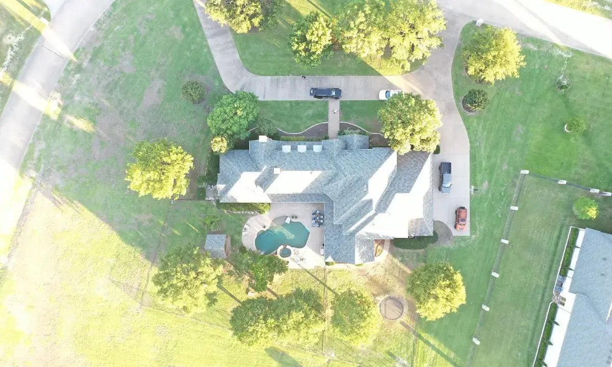 New shingle roof installation on a home in Zephyrhills